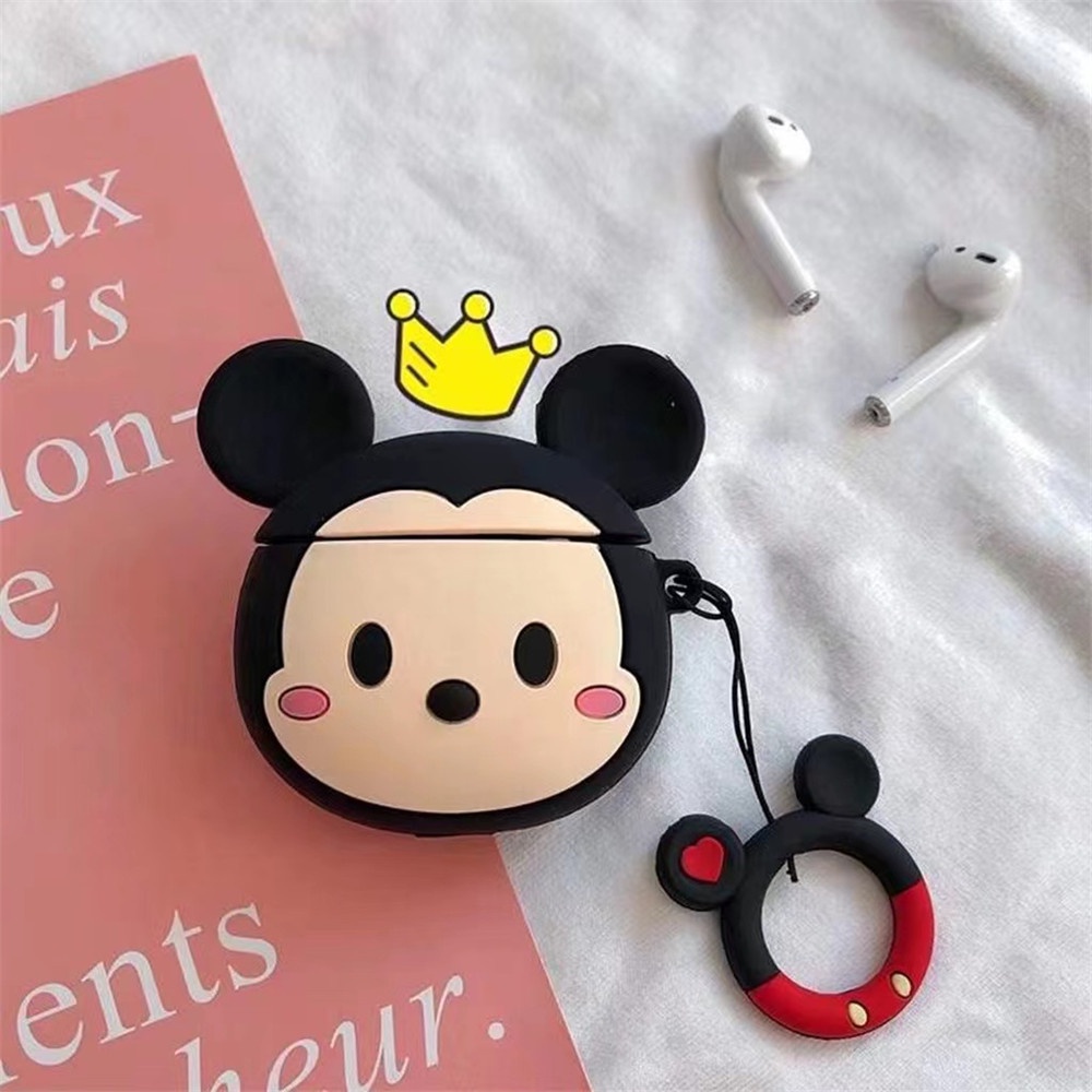 Lenovo Lp40 Casing Silikon Motif Kartun Sapi Lucu Untuk Earphone Wireless Bluetooth