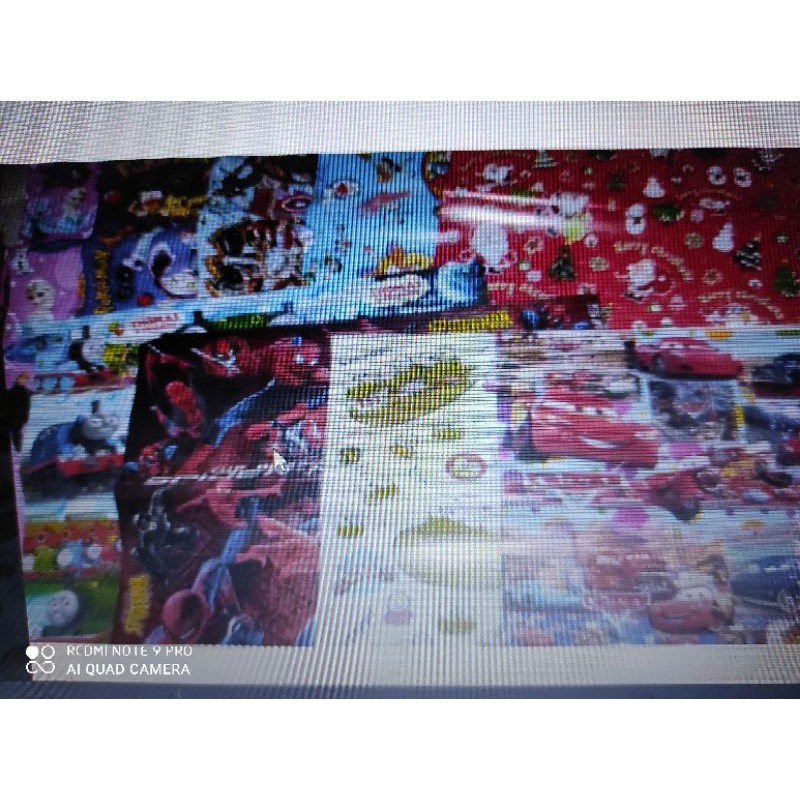 

kertas kado karakter little pony hello kitty avengers cowo cewe ecer murah bagus tebal bungkus wrap