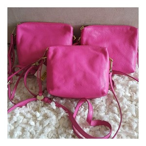 TAS FOSSIL ORIGINAL - FOSSIL MAYA CROSSBODY PINK