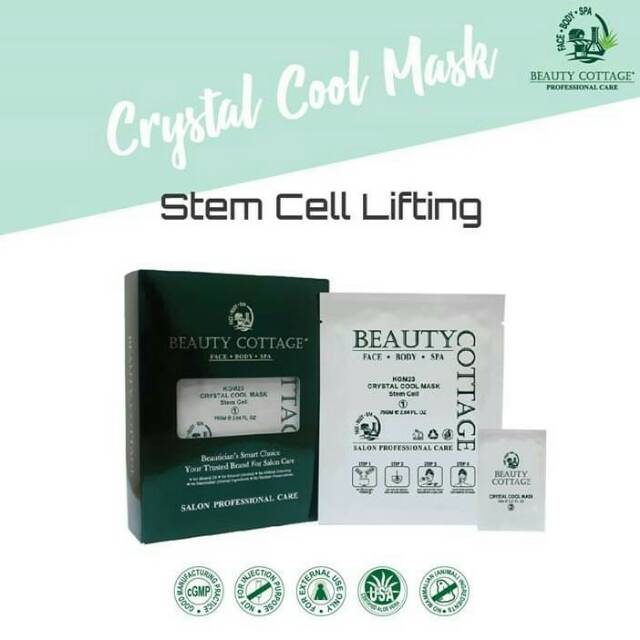 beauty cottage Crystal cool mask