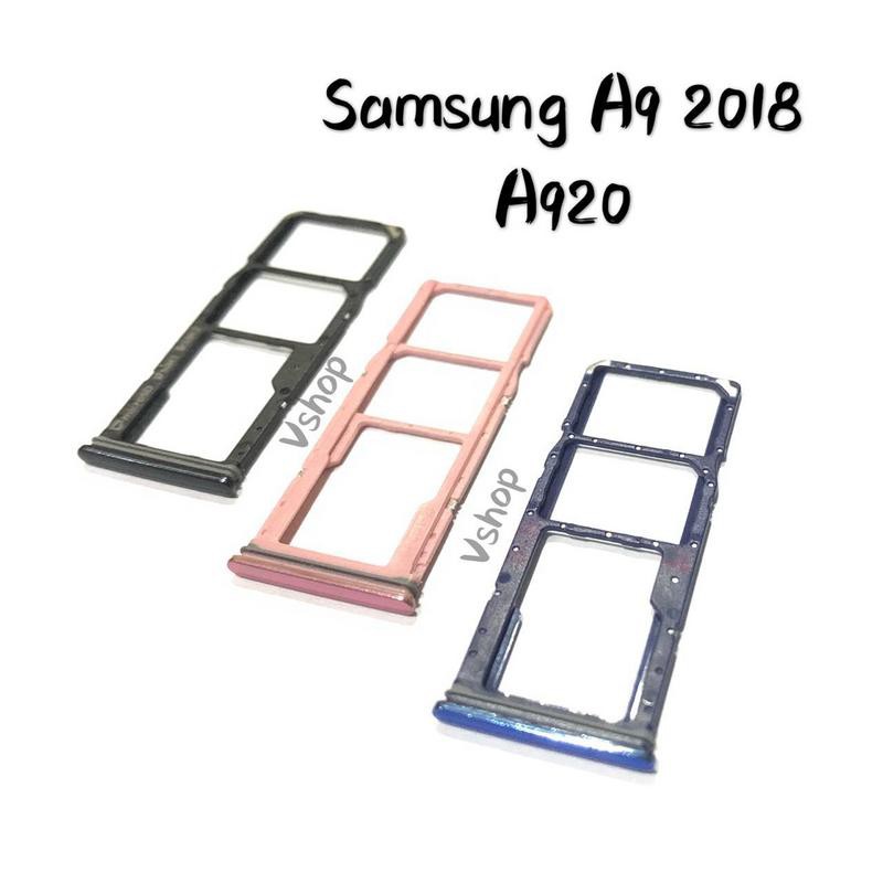 Tempat Dudukan Slot Simcard Simtray Sim Tray Samsung A9 2018 A920