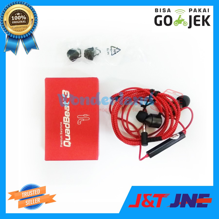 Wonderlandvalen LG Headset/Earphone/Handsfree/HF LG QuadBeat 3 for LG G4 or G3 Premium Earphone Jack