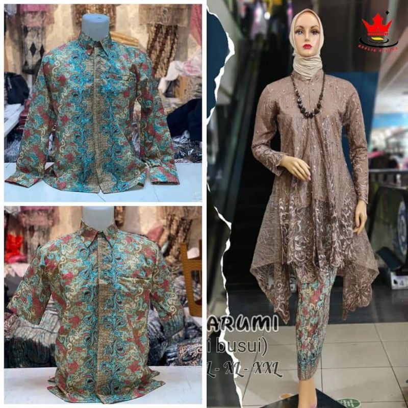 COUPLE KEBAYA BUSUI/COUPLE TUNANGAN/KEBAYA TUNIK TULLE/