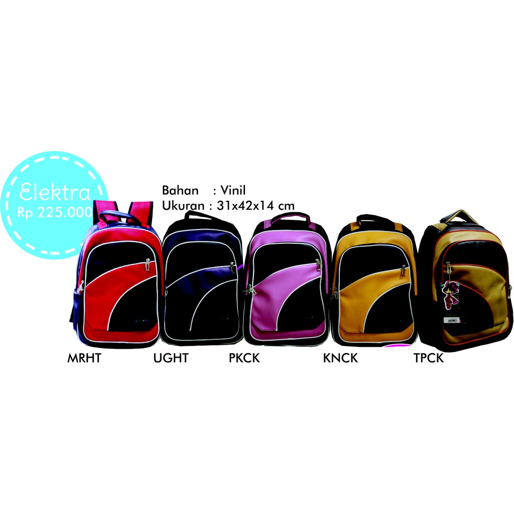 Tas Ransel Elektra Rumah Warna