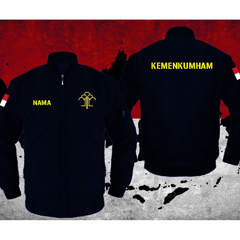 Jaket Bomber Kemenkumham (SABLON)