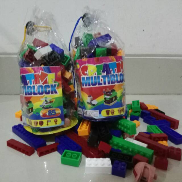 

11-01030/85 creative multi block 85 pcs, khusus bulan Juli 21, beli 1 gratis 1