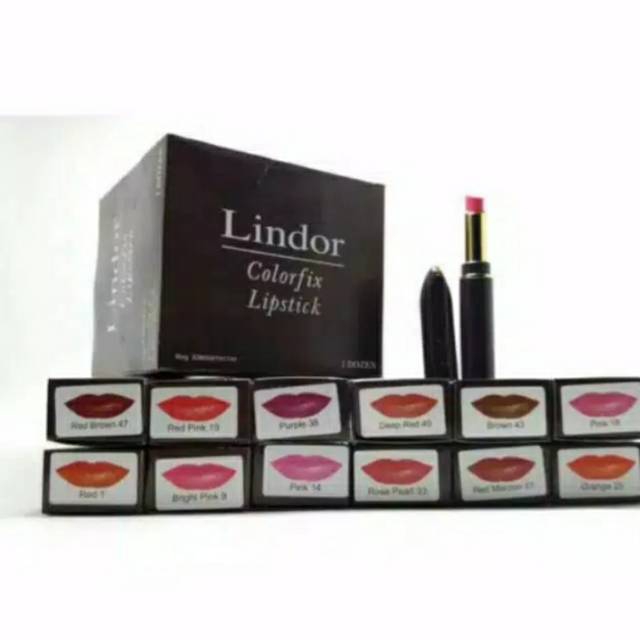Lindor colorfix lipstik