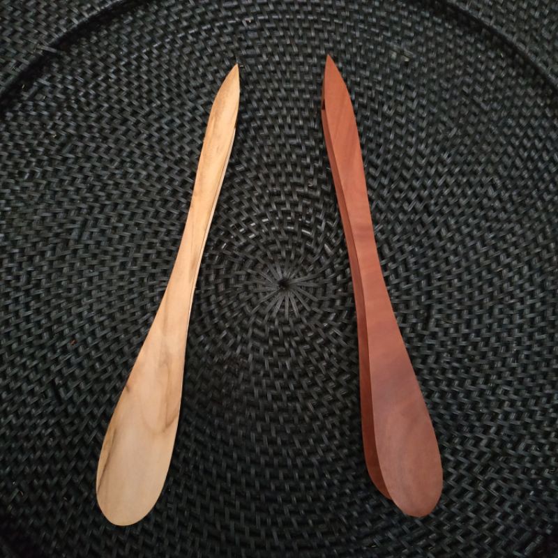 Capit Kayu / Capit Makanan / Wooden Tongs / Pencapit / Capitan - L