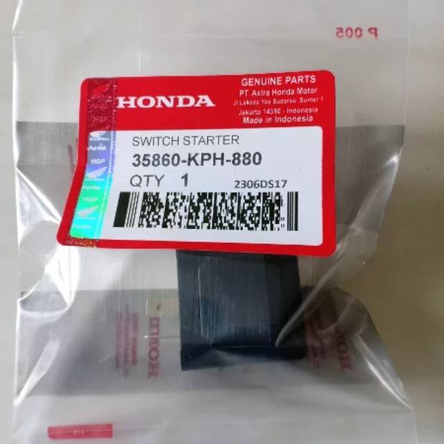 Flasher sen switch stater motor honda KPH