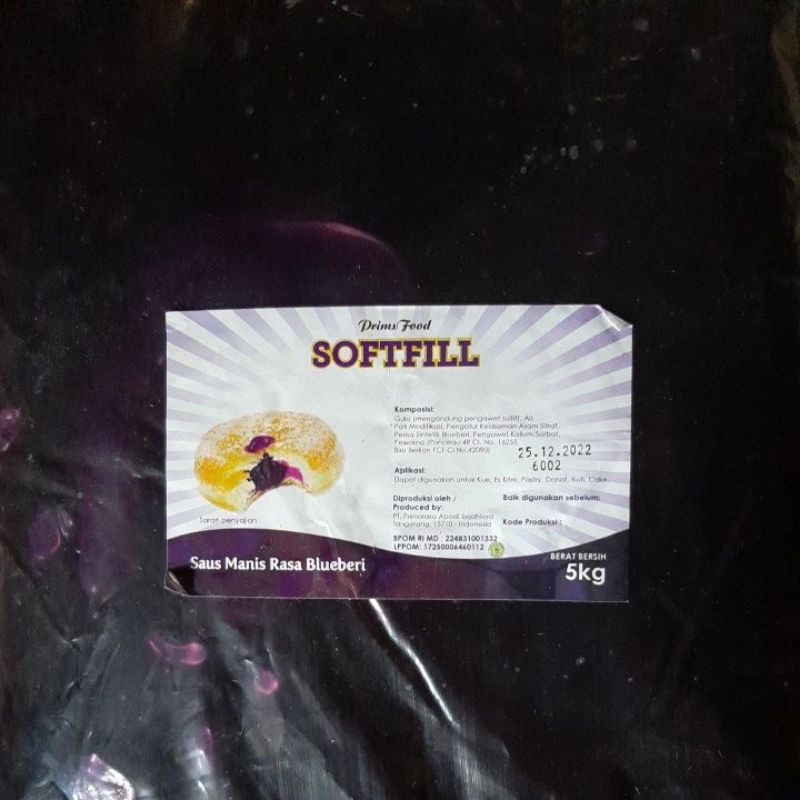 

selai blueberry refil 250gr
