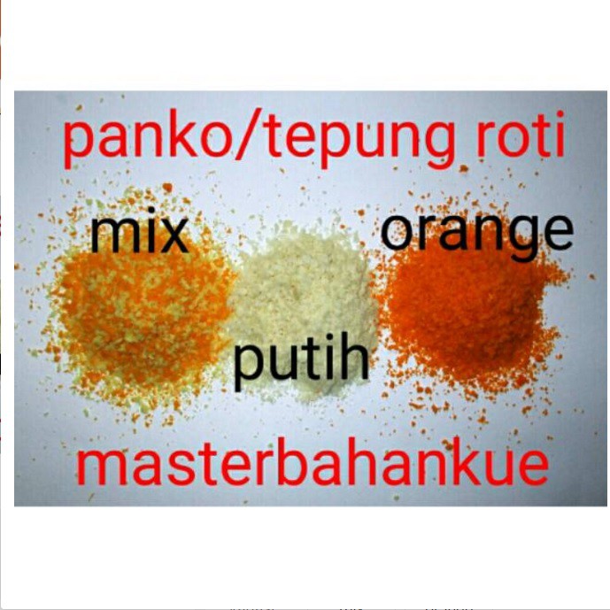 

[MAREM] TEPUNG PANKO/TEPUNG ROTI/PANIR 500 GR