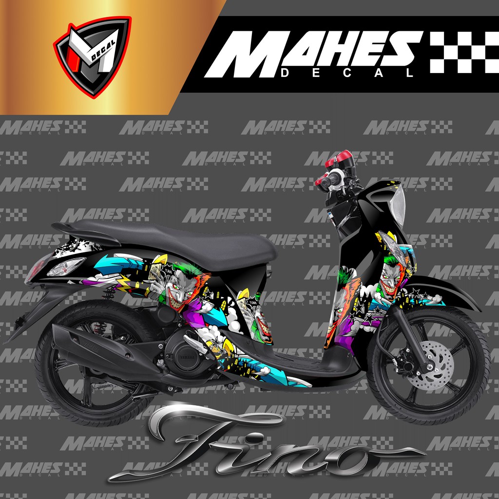 Jual Decal Sticker Motor Yamaha Fino Fi Fullbody Plus Dasbor Code Joker 02 Indonesia Shopee Indonesia Jual Decal Sticker Motor Yamaha Fino Fi Fullbody Plus Dasbor Code Joker 02 Indonesia Shopee Indonesia