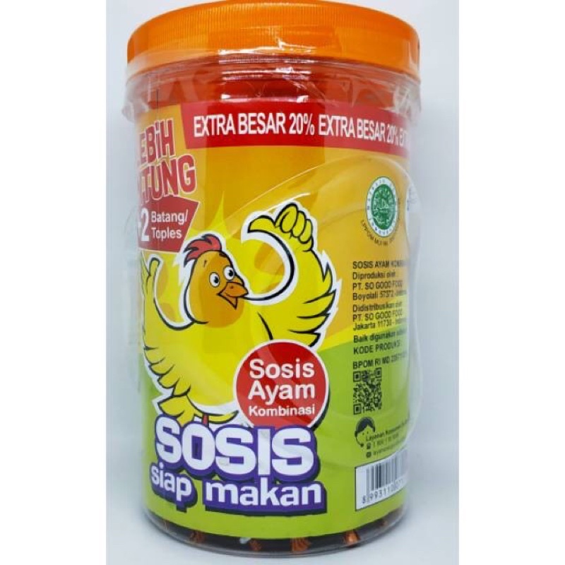 

Sosis So nice rasa ayam 24 + 1 siap santap