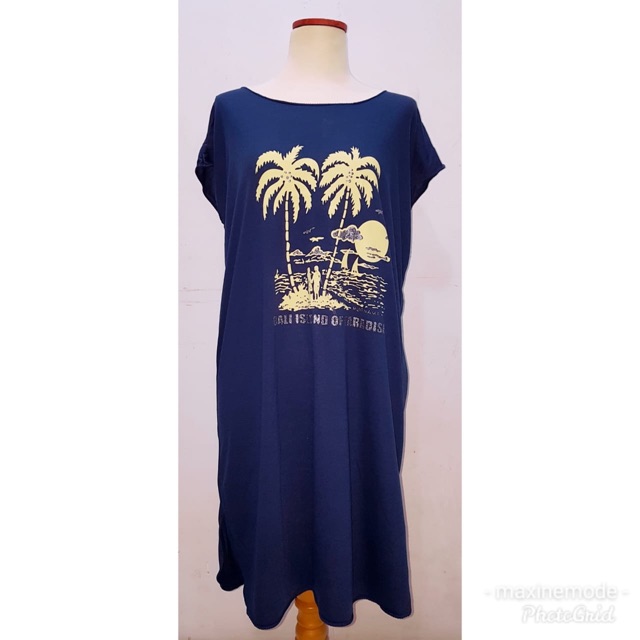 Daster kaos  bali jumbo motif  pantai  Shopee Indonesia