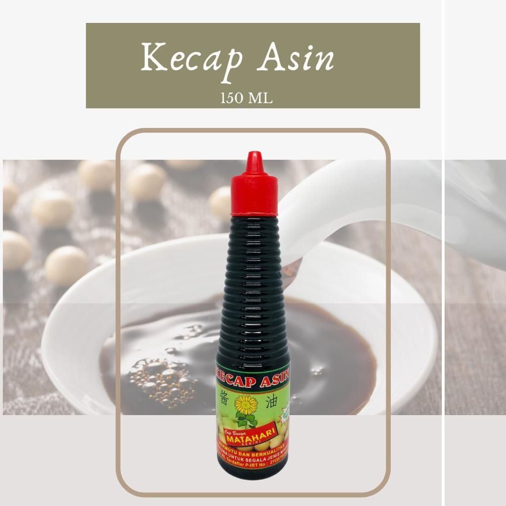 

Kecap Asin Halal Cap Bunga Matahari 135 ml