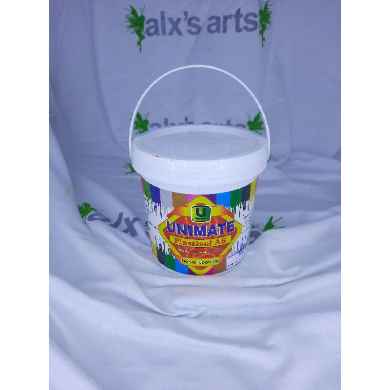 

Tinta Sablon Plastisol Unimate As RED
