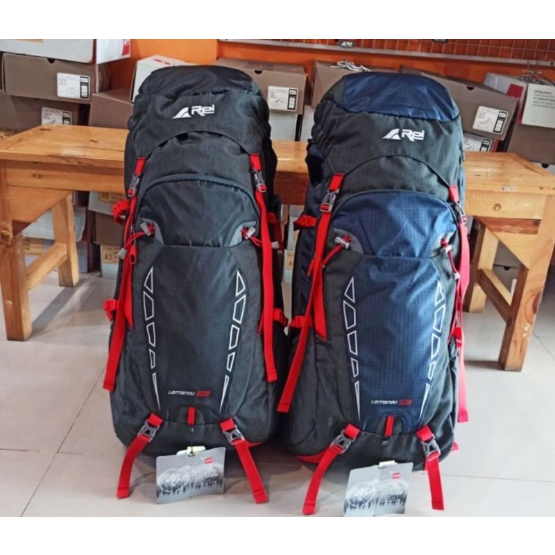 Tas gunung Rei 80L / Carrier Arei Lamandu 80L / Tas Ransel Rei