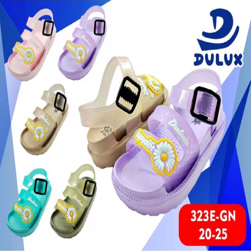 Sandal Gunung Karet Anak Motif Bunga Enjoy Life Dulux 323E