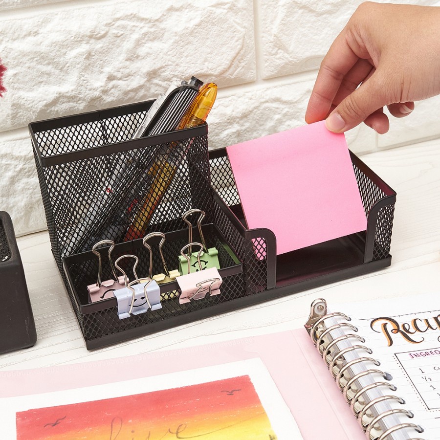 

Joyko Desk Set Pen Holder / Tempat Alat Tulis Kantor BESI DS-20