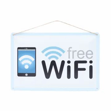 

Krisbow 30x20 Cm Sign Label Free Wifi With Mobile Putih 10475872 ORI