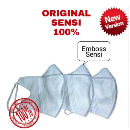 MASKER DUCKBILL SENSI ORIGINAL 4PLY (ECER)