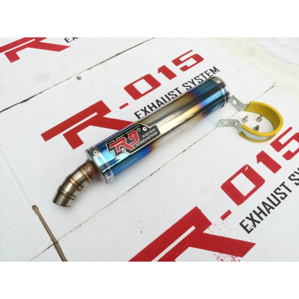 Knalpot Cylancer R9 Rainbow Series Untuk Ninja 150 R - RR - SS