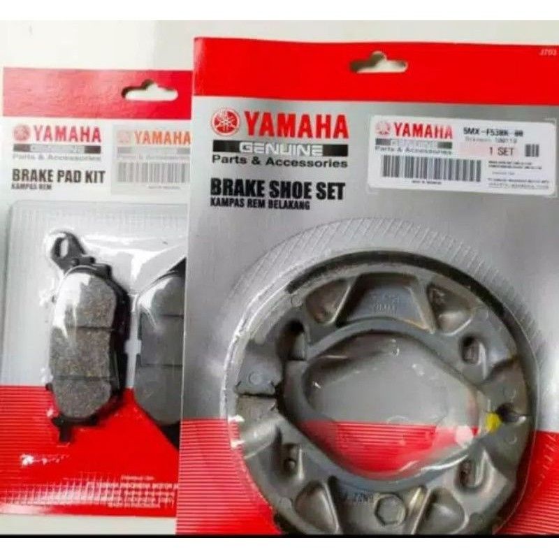 KAMPAS REM DEPAN BLAKANG XEON KARBU/XEON RC/MIO GT 125 LED/MIO