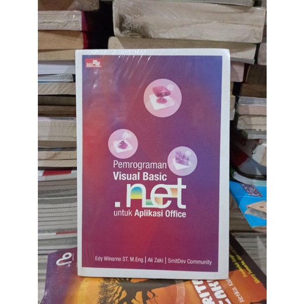OBRAL BUKU KOMPUTER / BUKU PEMOGRAMAN / EXCEL TABEL ANALISIS / MEMBUAT MS EXCEL / VISUAL VIDEO / INTELIGENSI SQL / JAVA NETBEANS / MY SQL / MICROSOFT ACCES / AKUNTANSI / CORELDRAW / MEMBUAT WEBSITE / MICROSOFT OFFICE / GOOGLE / AUTO CAD / MURAH ORIGINAL-PEMOGRAMAN VB NET