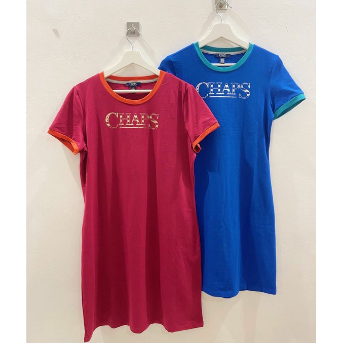 Chap* striped one pocket t shirt dres