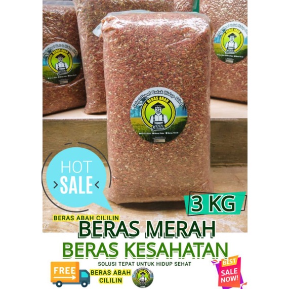 

Beras Merah Abah Cililin 3kg murah Berkualitas