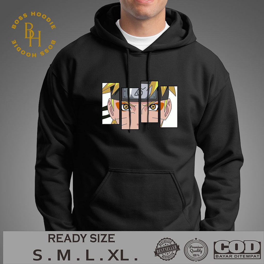 HOODIE ANIME NARUTO VOLUME 3 | JAKET HOODIE PRIA | HOODIE PRIA KEREN | HOODIE ANIME NARUTO