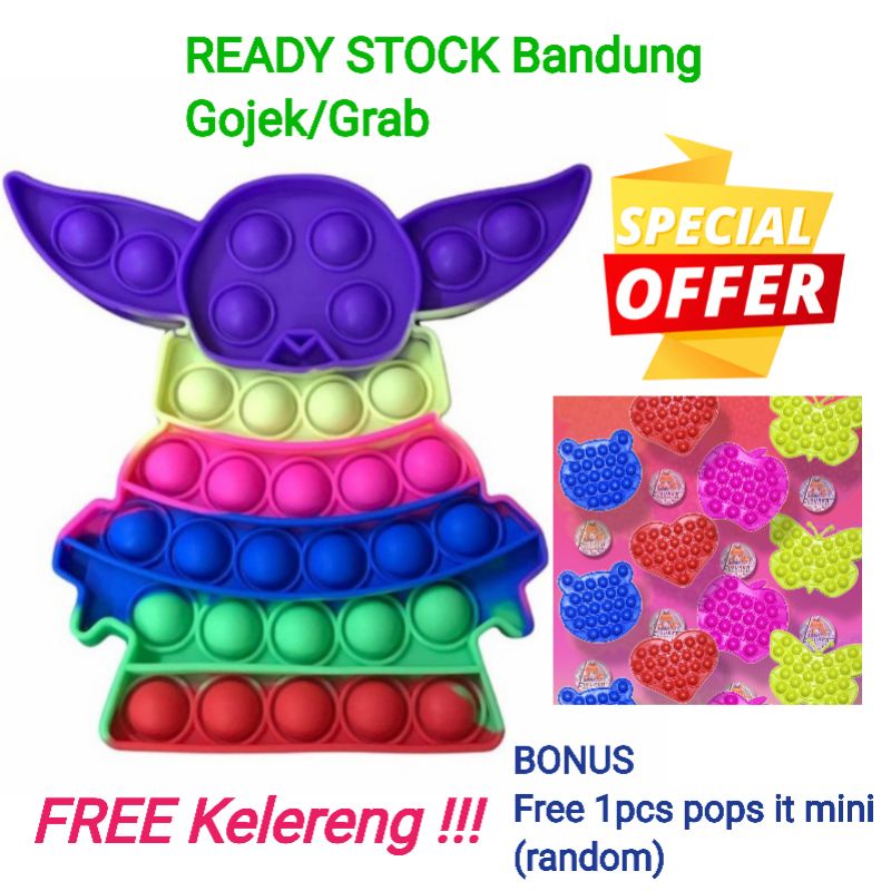 Pops it mainan viral tiktok
