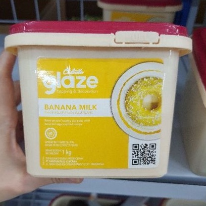 

colatta glaze banana milk 1kg