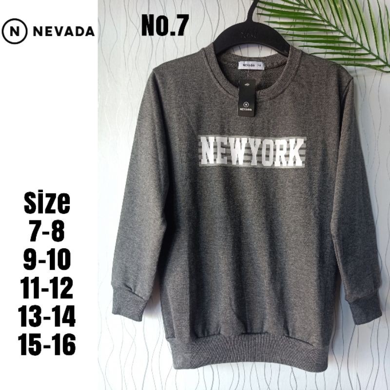 Nevad@ sweater anak cowok I Outerwear I Sweater remaja laki-laki 7-16 tahun