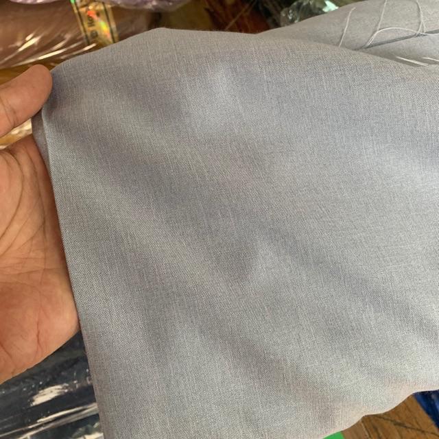 Kain KATUN MADINAH / MADINAH COTTON ( fodu ) SERI 1-Abu muda