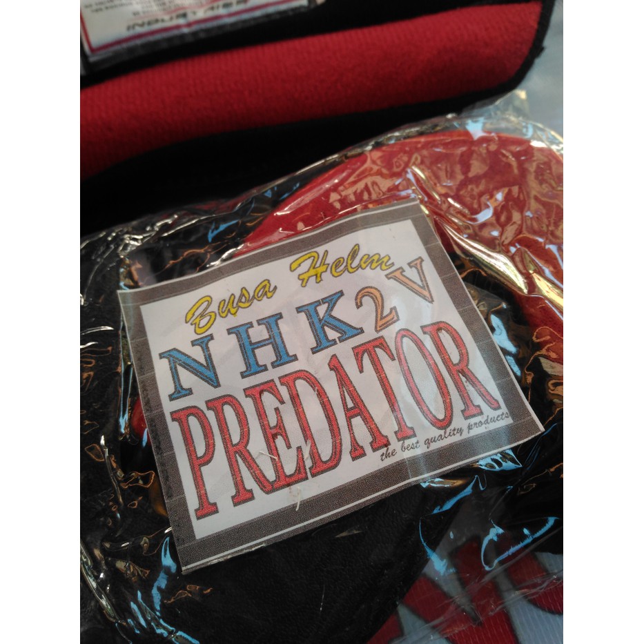 Busa Helm NHK Predator 2 Visor Fullset