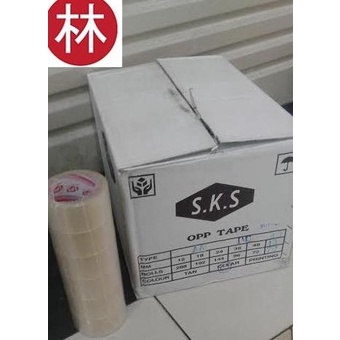 

HOT PROMO SKS Lakban Bening 1 Box isi 72 Pcs