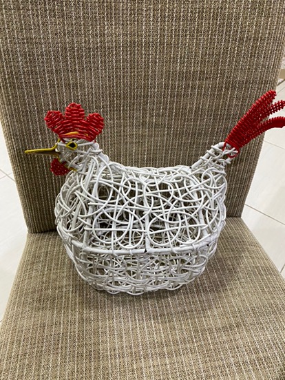 Keranjang Telur Ayam Muat 30 Telur 25x17x30cm/tempat Telor