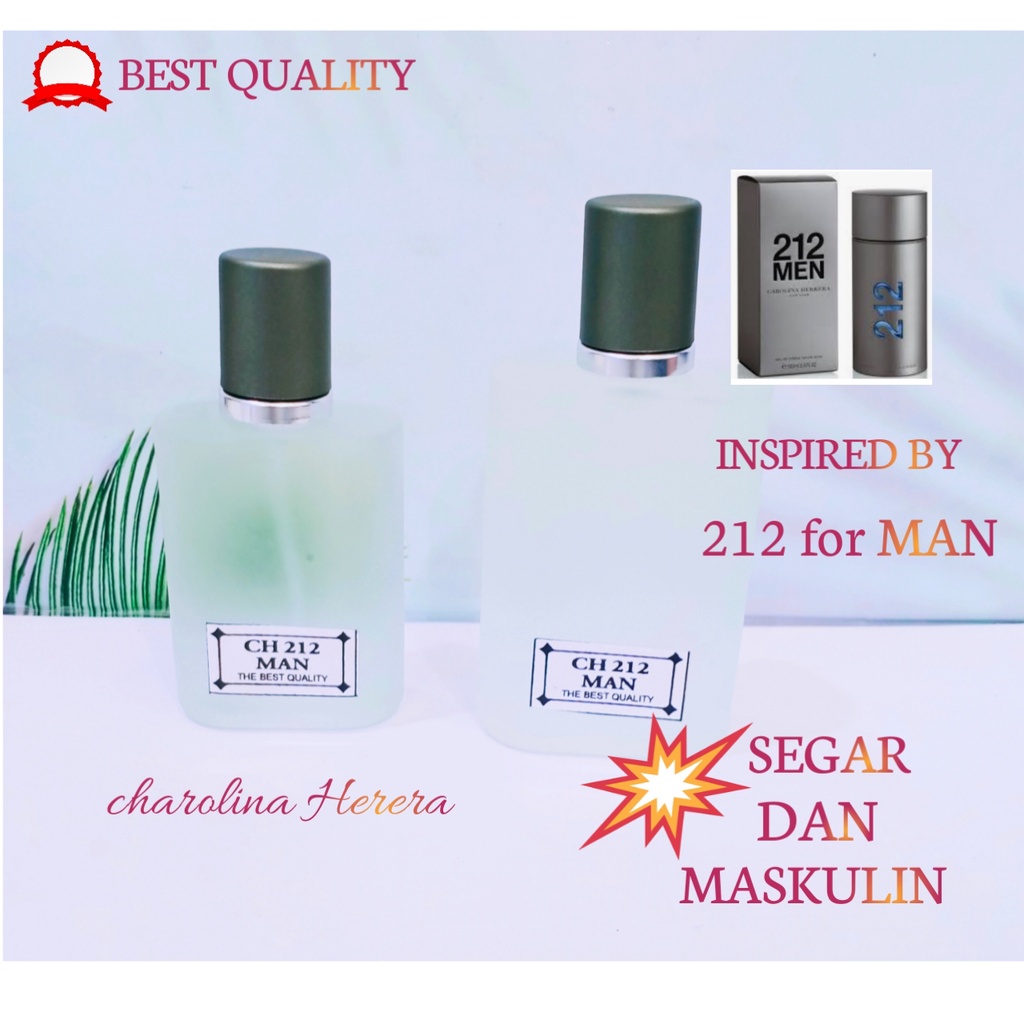 parfum cowo /212 man/ parfum refill best seller