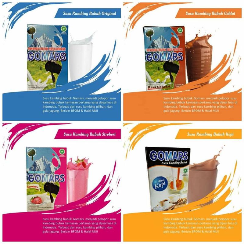 

SUSU KAMBING ETAWA GOMARS