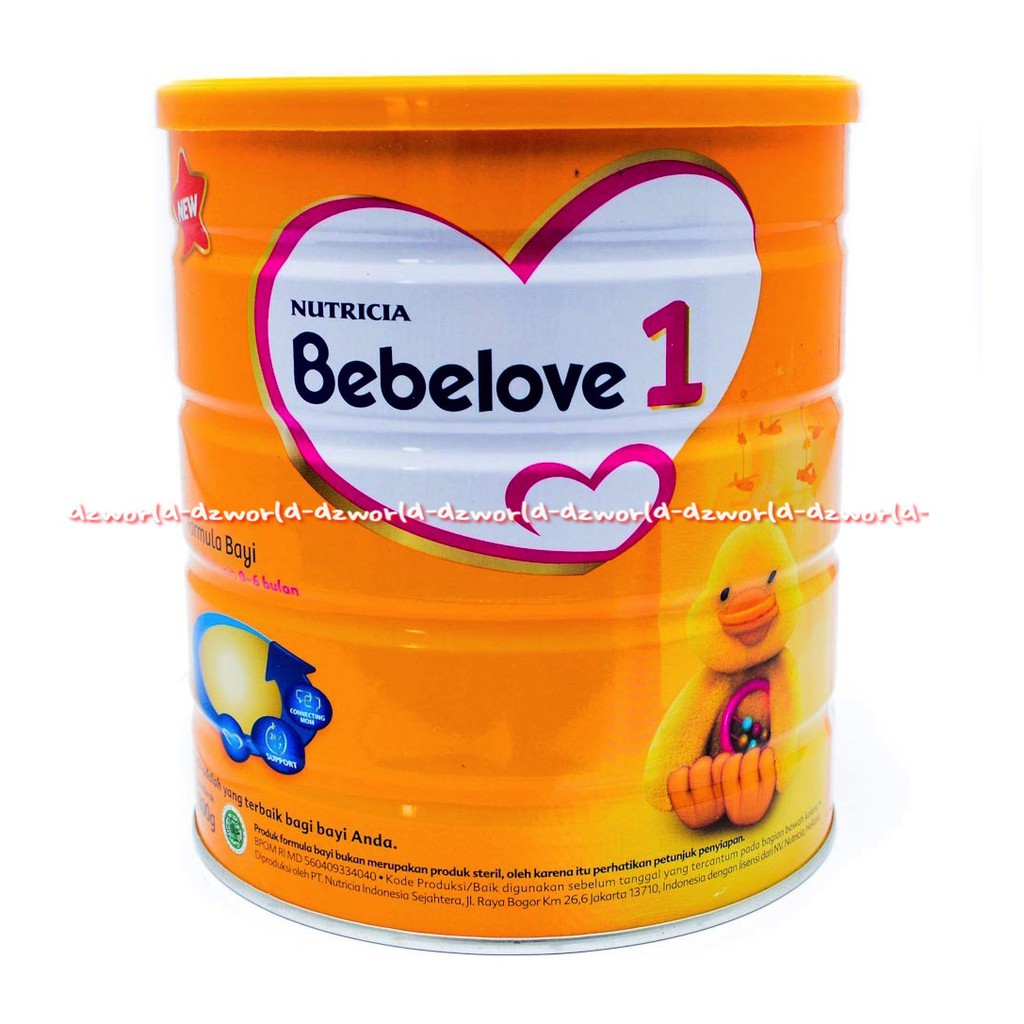 Nutricia 800gr Bebelove 1 Susu Formula Bayi 0-6bulan Bebe love 1 Satu Bebelac 800 gram Go Great Susu Bubuk Kemasan Kaleng