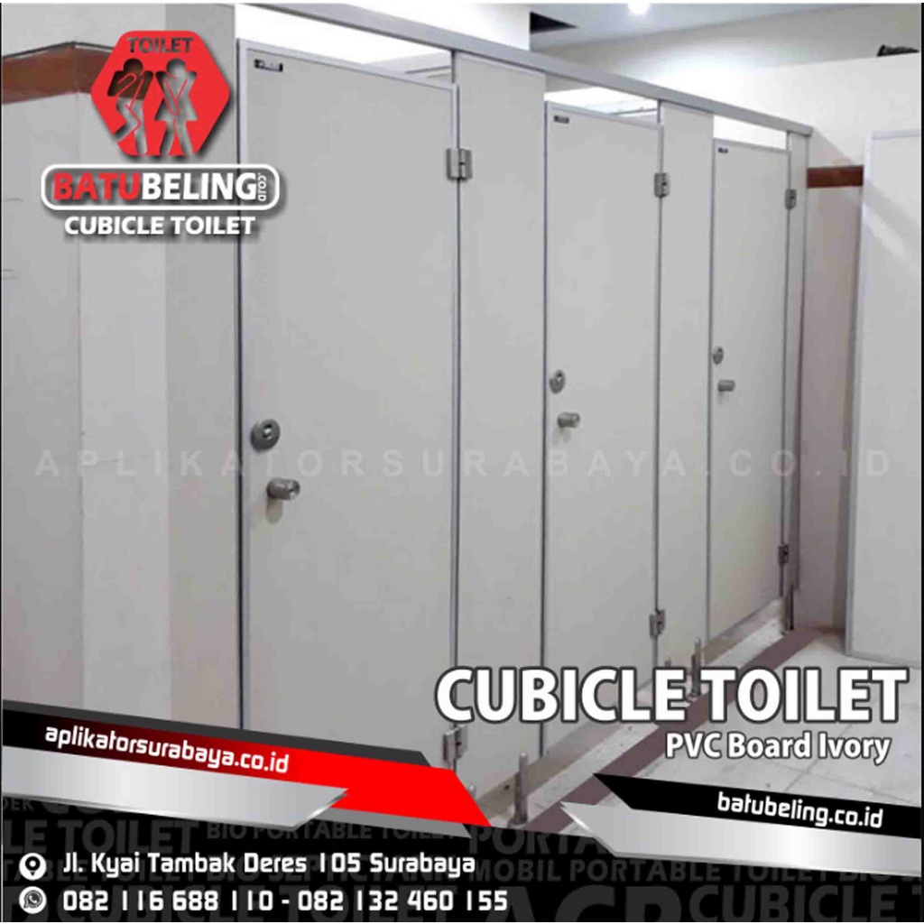 Cubicle Toilet PVC Board