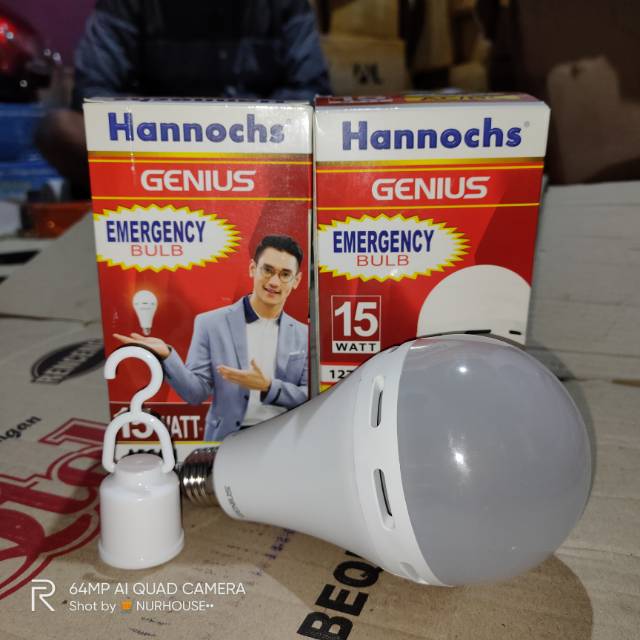 emergency 15 watt hannochs genius