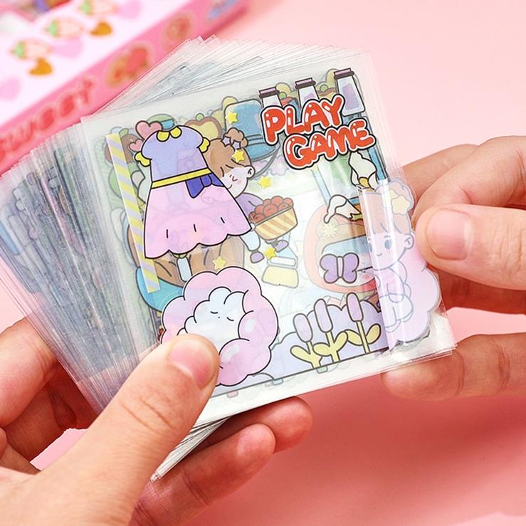 

Pasti Favorit 100 Lembar Stiker Motif Kartun Korea Lucu Anti Air Dekorasi DIY Handbook Scrapbook