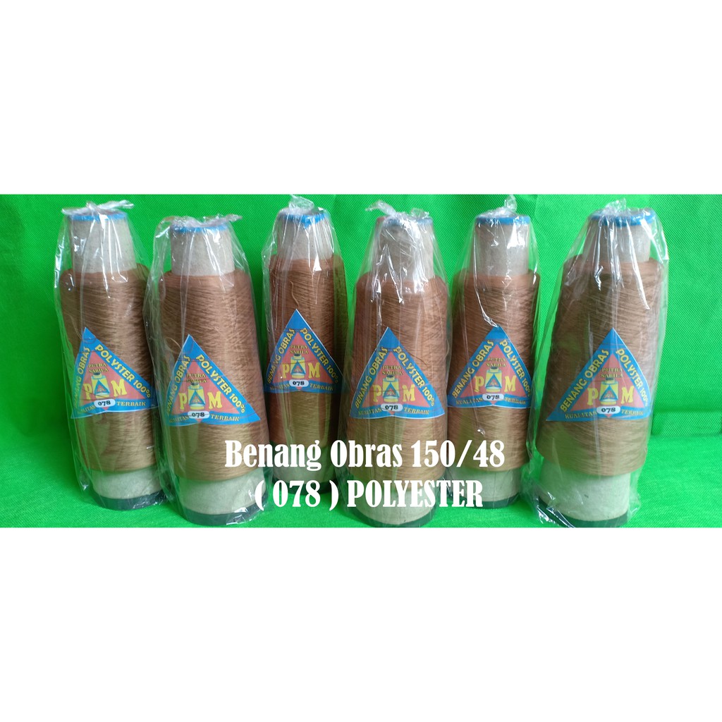 Benang Obras Warna Katalog 10 polyester 150/48