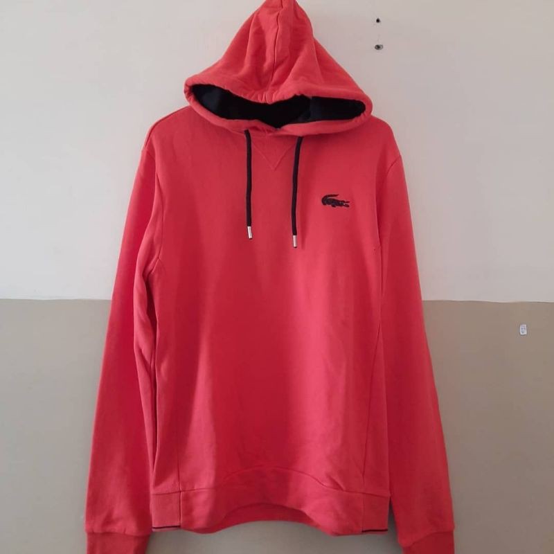 JACKET HODIE LACOSTE ORANGE ORIGINAL SECOND BRANDED