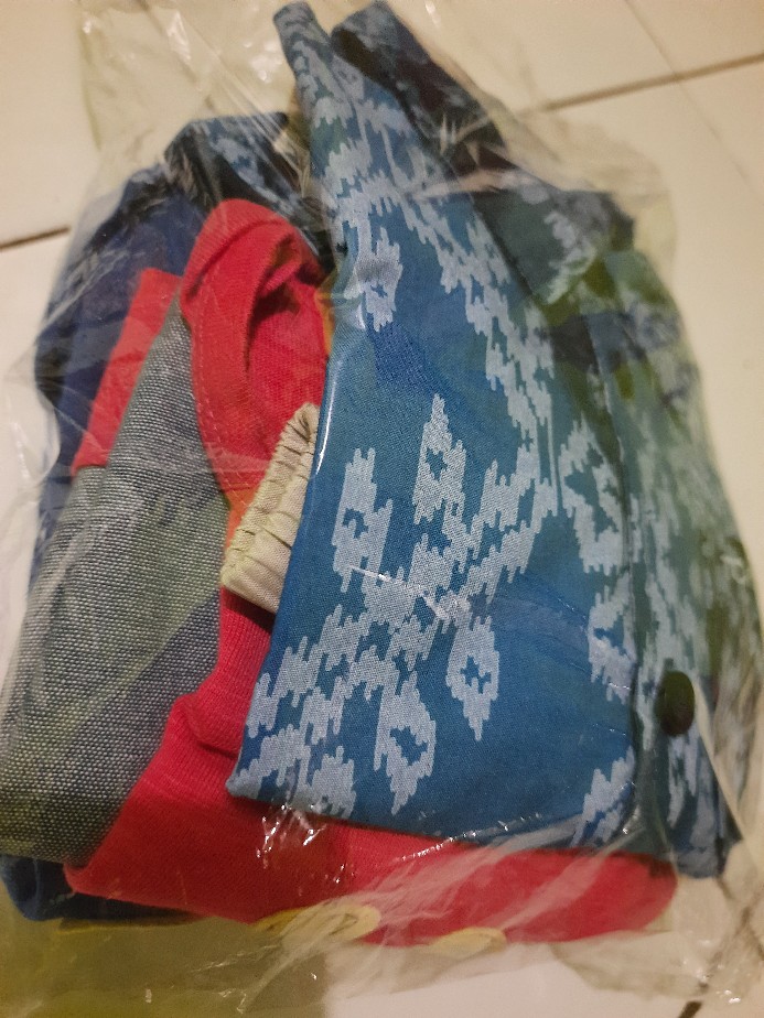 Torio Smart Casual Blue Batik Set - Baju Setelan Anak Laki-laki - Baju Setelan Batik Anak Laki-laki