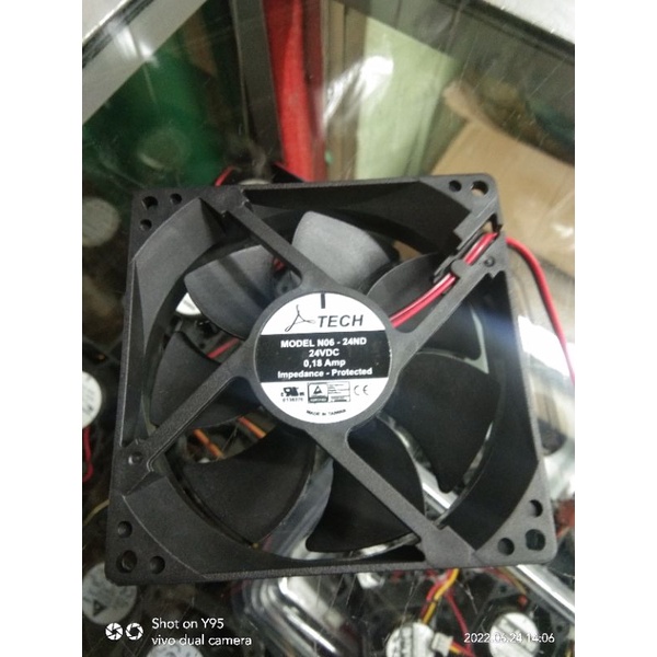 FAN DC ATECH 24V 9CM MADE IN TAIWAN kipas dc