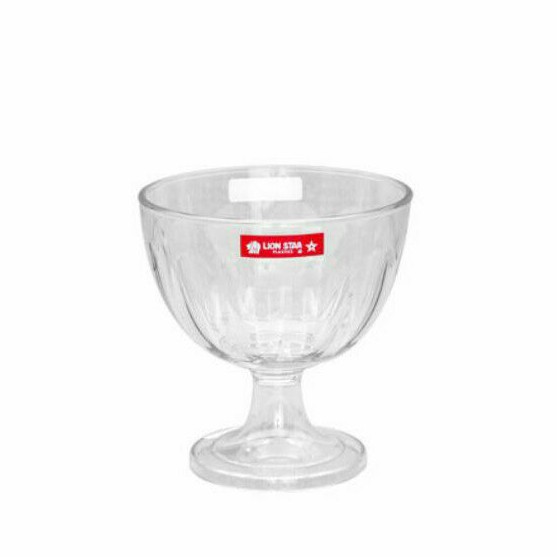 Lion Star GL-59 Velina Cup Gelas Es Campur Wadah Ice Cream Krim Restaurant Plastik