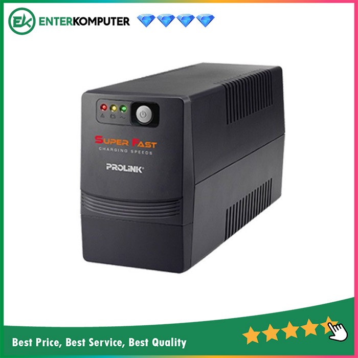 UPS Prolink PRO1250SFCU - 1250VA Super Fast Charging Line Interactive